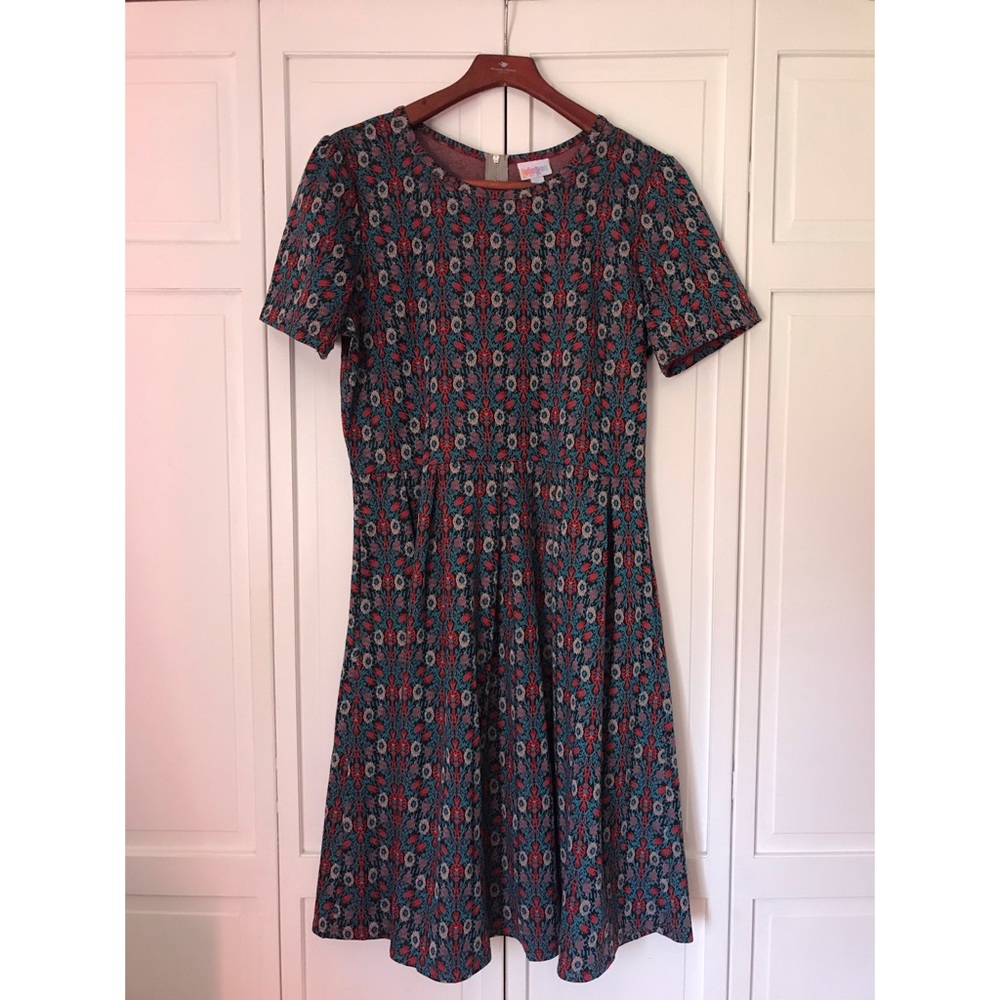 Lularoe Amelia Dress - Multicolored XXL